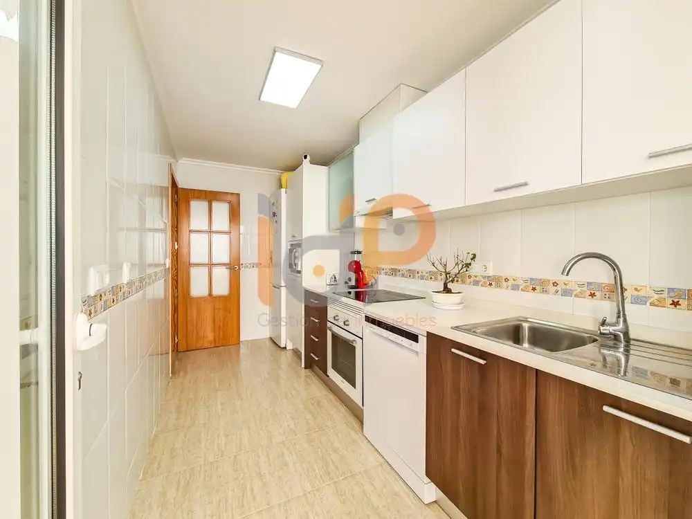 Cuina de Dúplex en venda en Pulpí amb Aire condicionat, Terrassa i Moblat