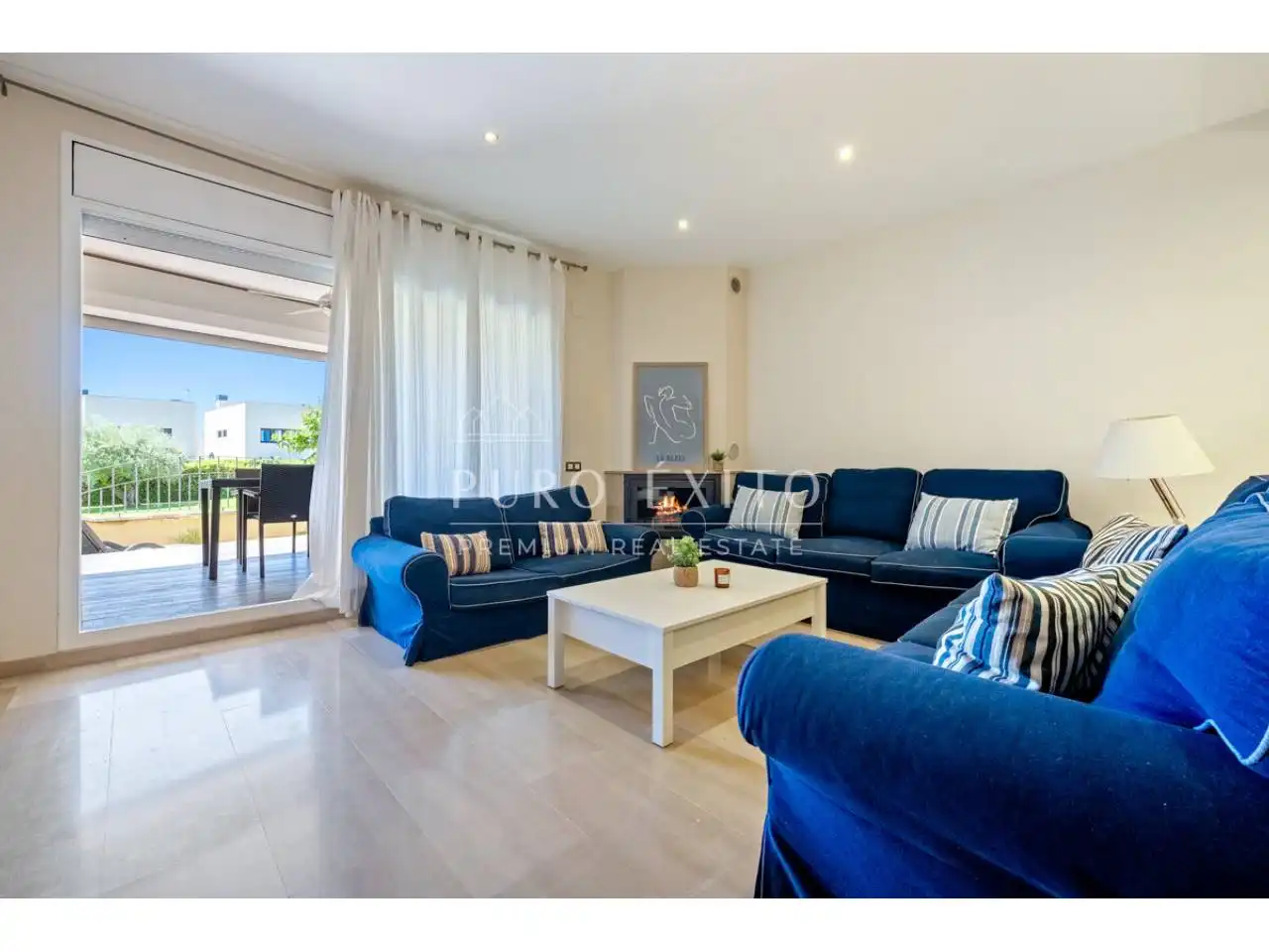 Living room of Houses for sale in Cambrils  with Heating, Private garden and Parquet flooring