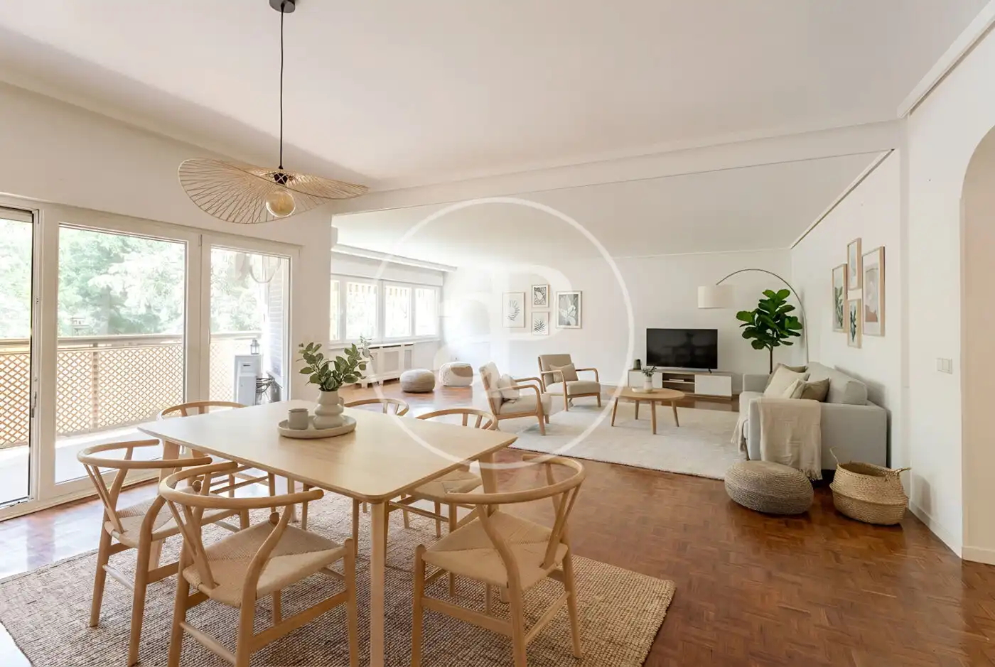 Sala de estar de Piso en venta en Madrid con Aire acondicionado, Calefacción y Jardín privado