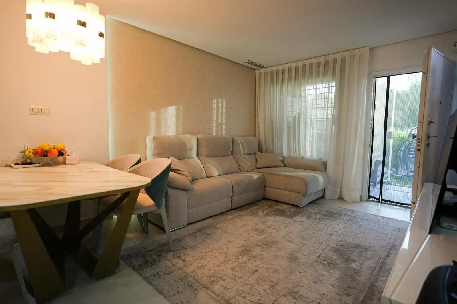 Wohnzimmer von Country house zum Verkauf in Torrevieja mit Privatgarten, Schwimmbad und Möbliert