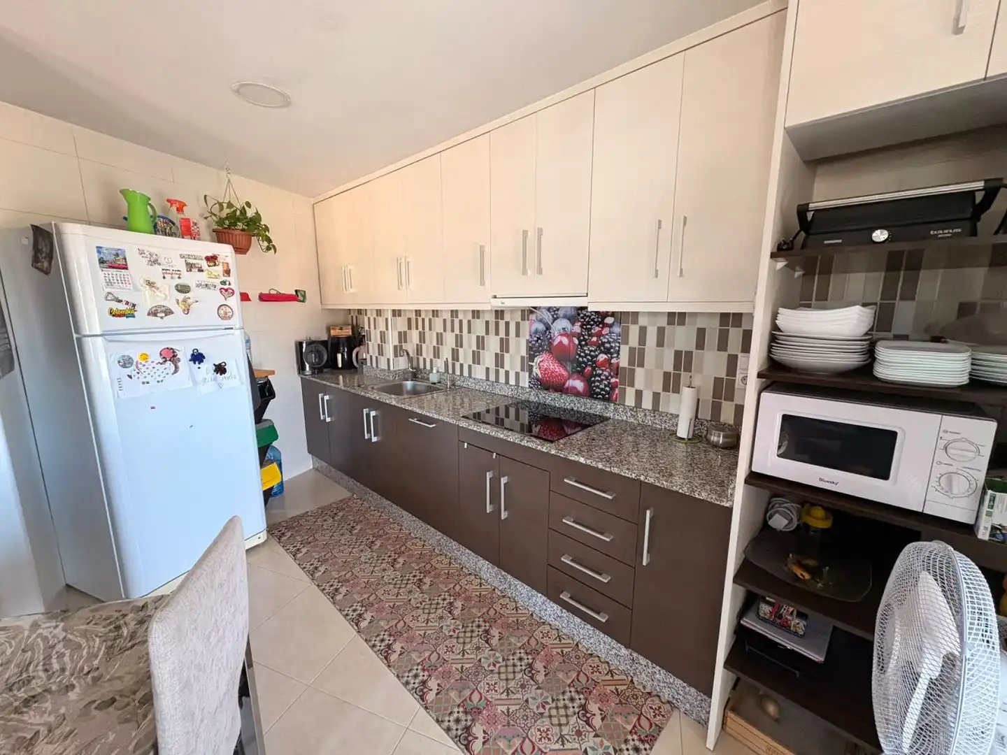 Cocina de Apartamento en venta en Sax con Terraza