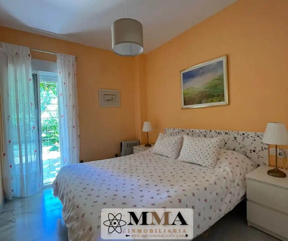 Bedroom of Flat for sale in La Antilla  with Air Conditioner, Heating and Private garden
