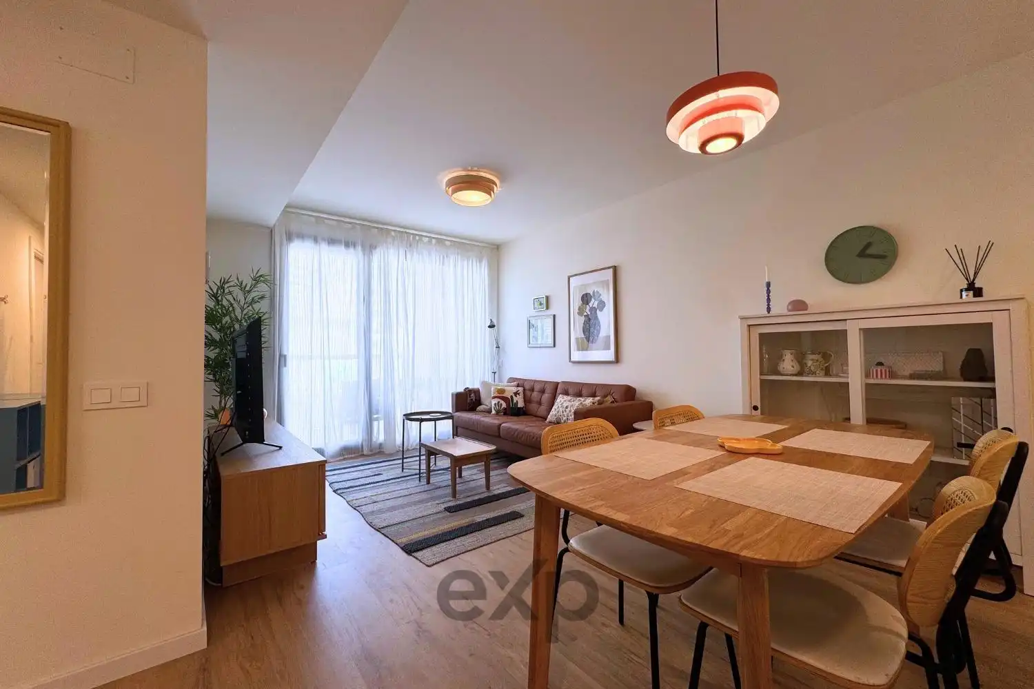 Sala de estar de Piso de alquiler en Valencia con Aire acondicionado, Calefacción y Terraza