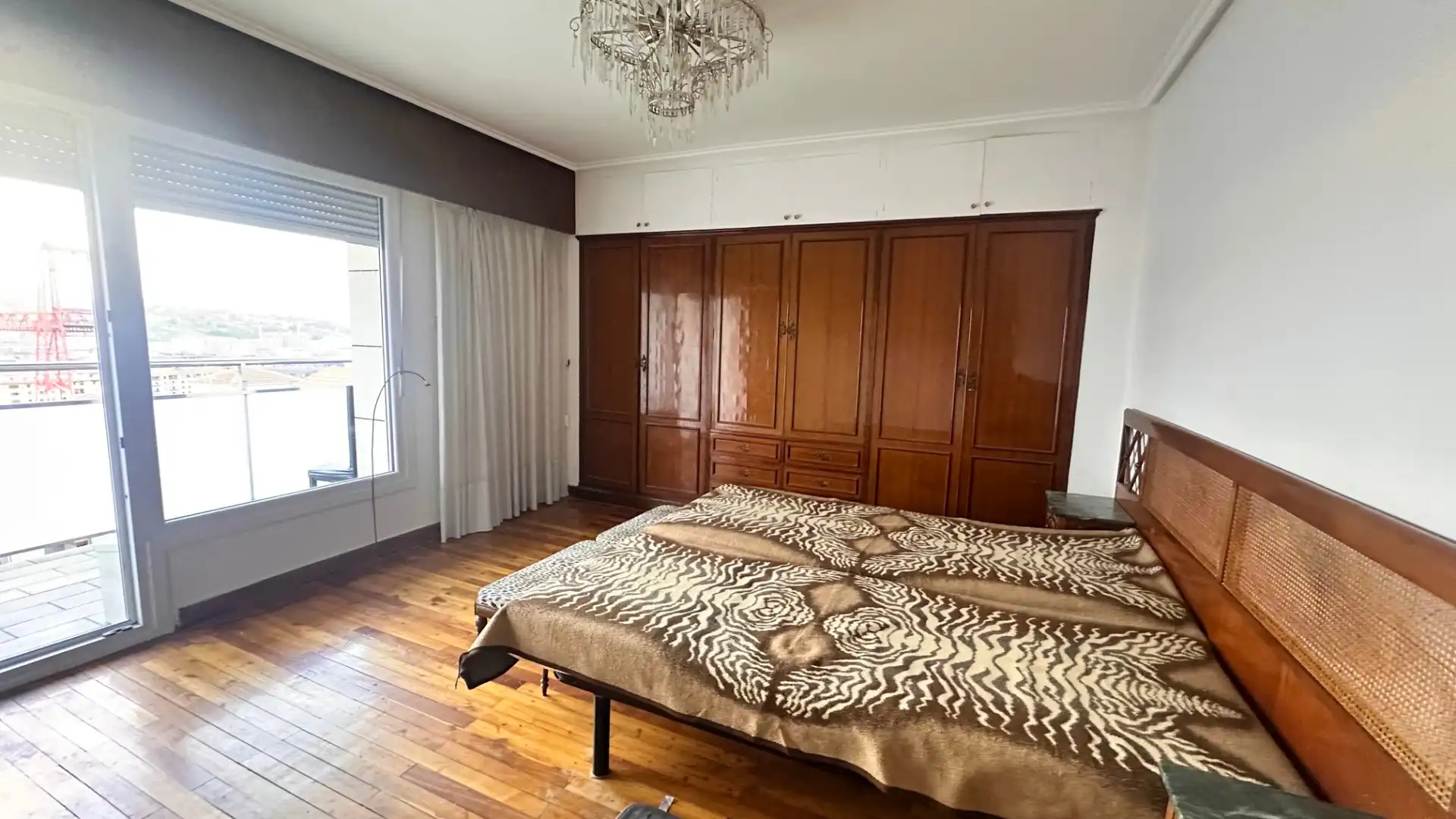 Schlafzimmer von Wohnung zum Verkauf in Portugalete mit Heizung, Terrasse und Möbliert