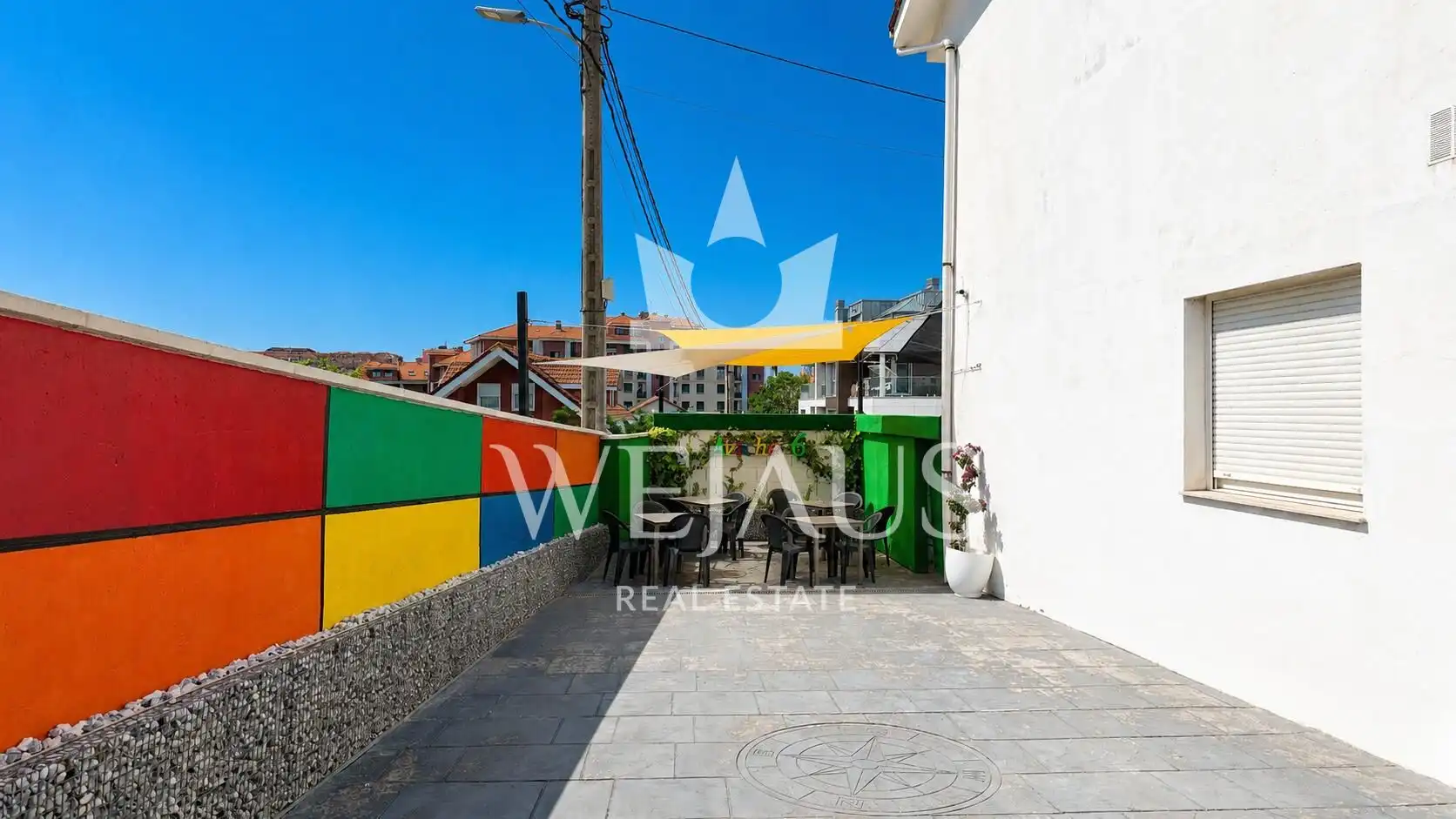 Terrassa de Pis per a compartir en Santander amb Terrassa