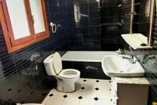 Badezimmer von Einfamilien-Reihenhaus zum Verkauf in Pulpí mit Terrasse, Möbliert und Balkon