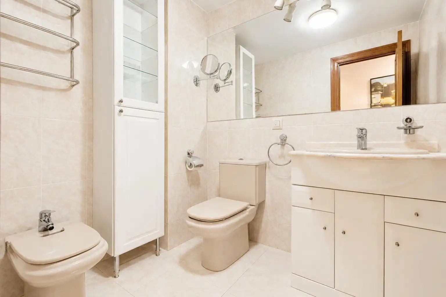 Baño de Piso de alquiler en Madrid con Aire acondicionado, Calefacción y Terraza