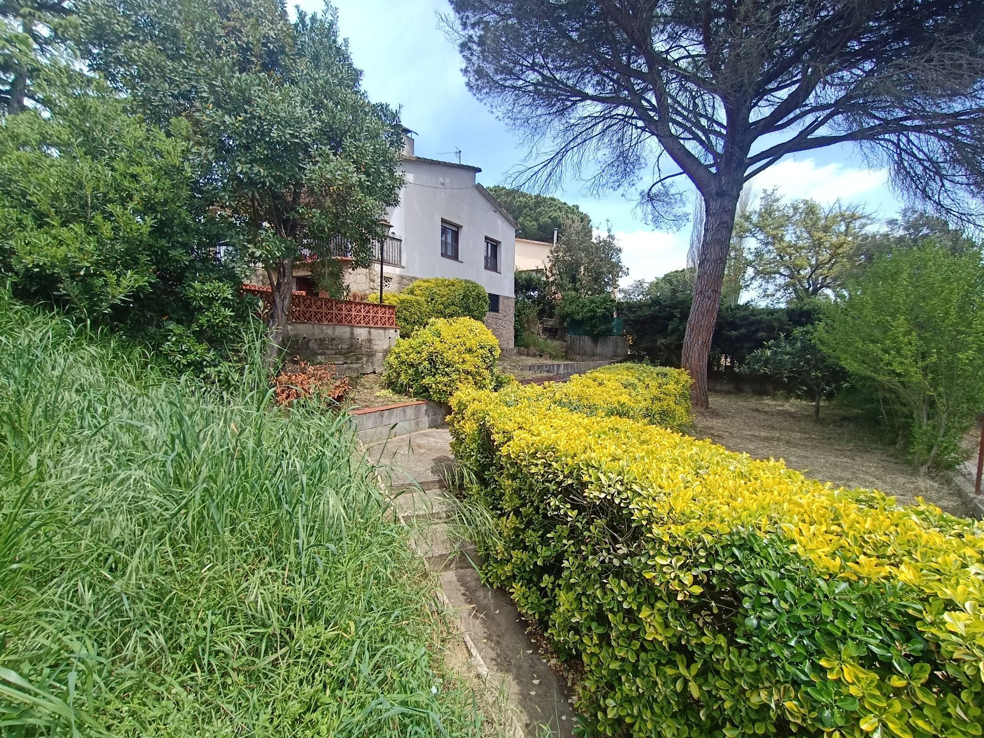 Jardí de Casa o xalet en venda en Llagostera amb Calefacció, Jardí privat i Terrassa