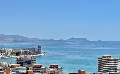 Exterior view of Flat for sale in El Campello  with Air Conditioner, Terrace and Swimming Pool