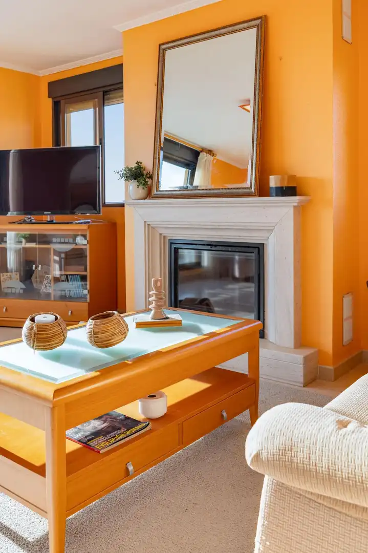 Sala de estar de Ático en venta en Tavernes de la Valldigna con Terraza, Trastero y Amueblado