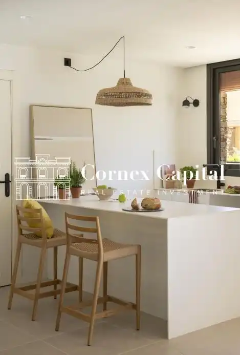 Exterior view of Detached homes for rent in Regencós  with Air Conditioner, Heating and Private garden