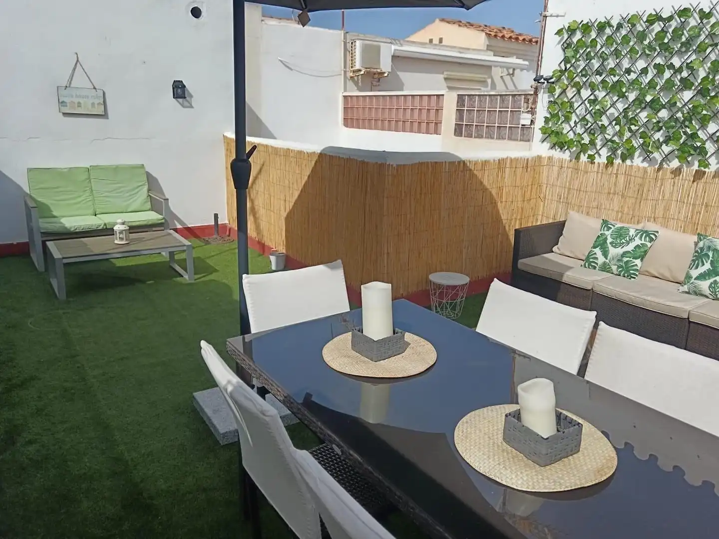 Duplex avec piscine à louer à Roquetas de Mar ciudad, imagen 12