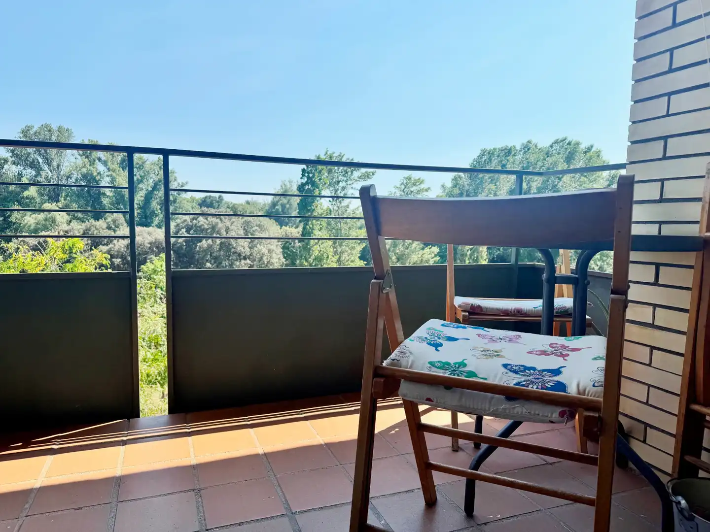 Terrasse von Wohnung zum Verkauf in Girona mit Klimaanlage, Heizung und Balkon