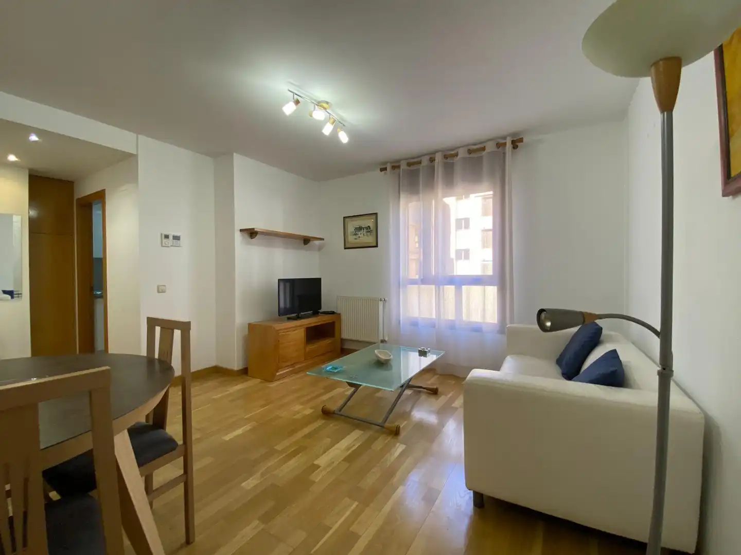 Sala de estar de Piso de alquiler en Madrid con Calefacción