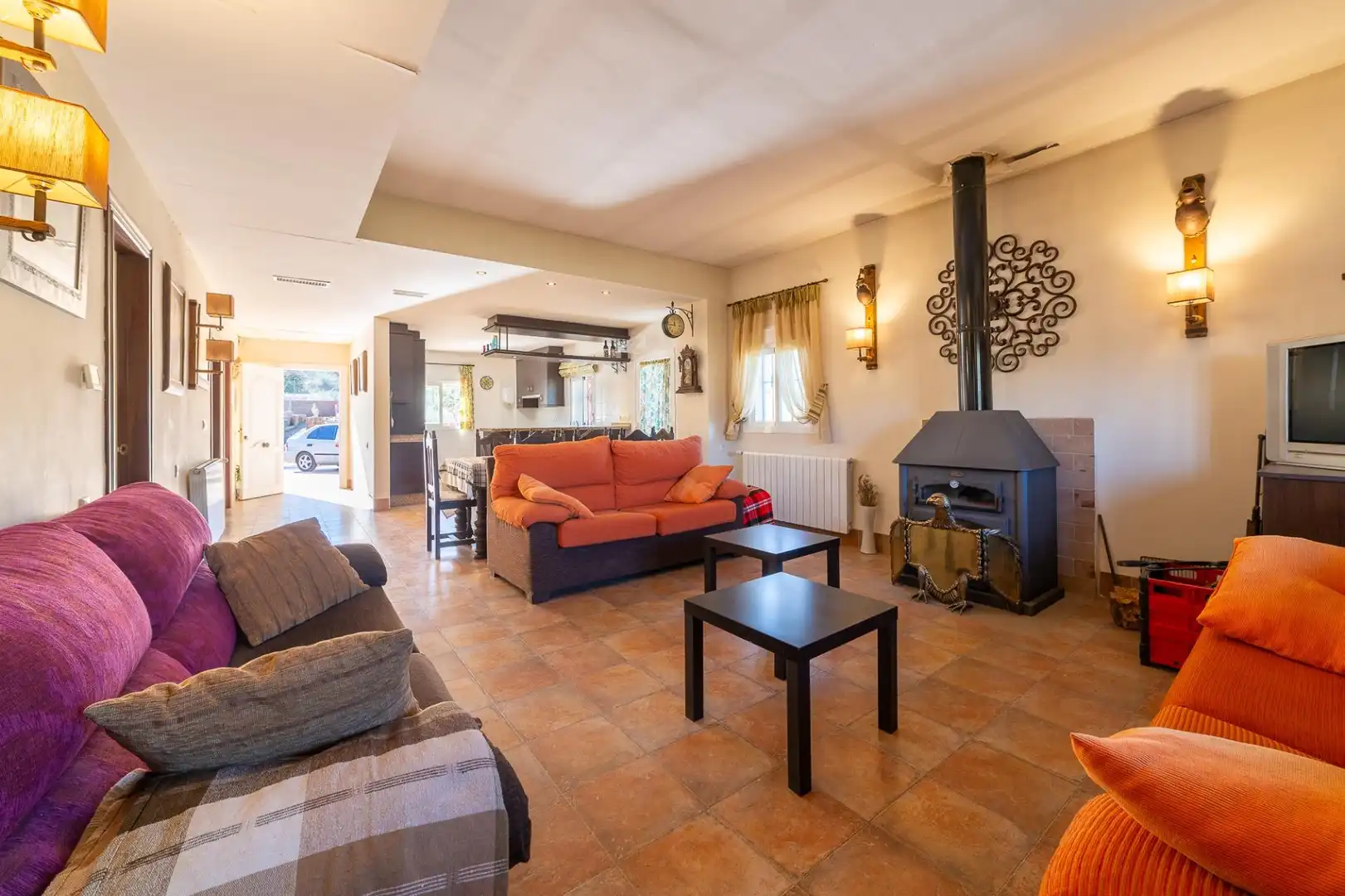 Living room of Country homes for sale in Canjáyar  with Heating and Swimming Pool