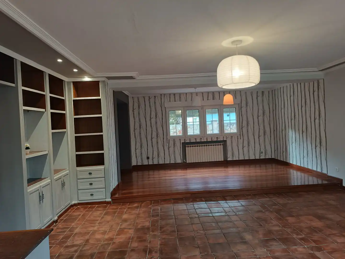 Sala de estar de Casa o chalet en venta en Castrillón con Calefacción, Jardín privado y Parquet