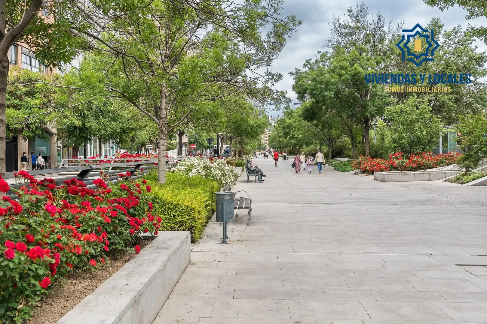 Vista exterior de Piso en venta en Granada