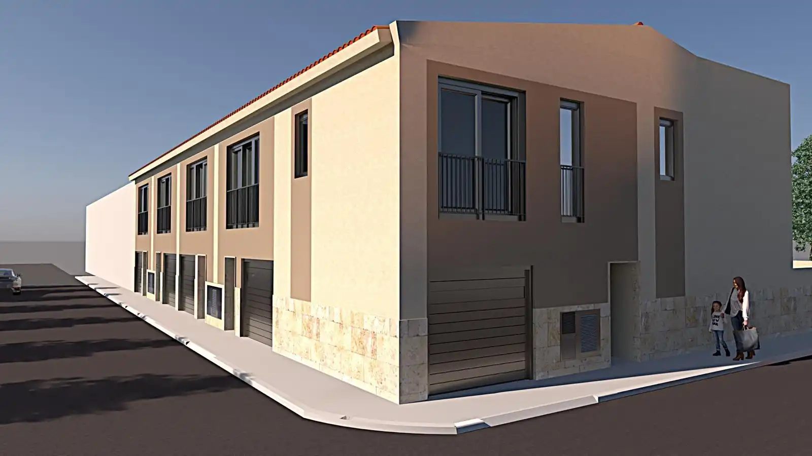 Vista exterior de Casa adosada en venta en Llubí con Aire acondicionado, Calefacción y Jardín privado