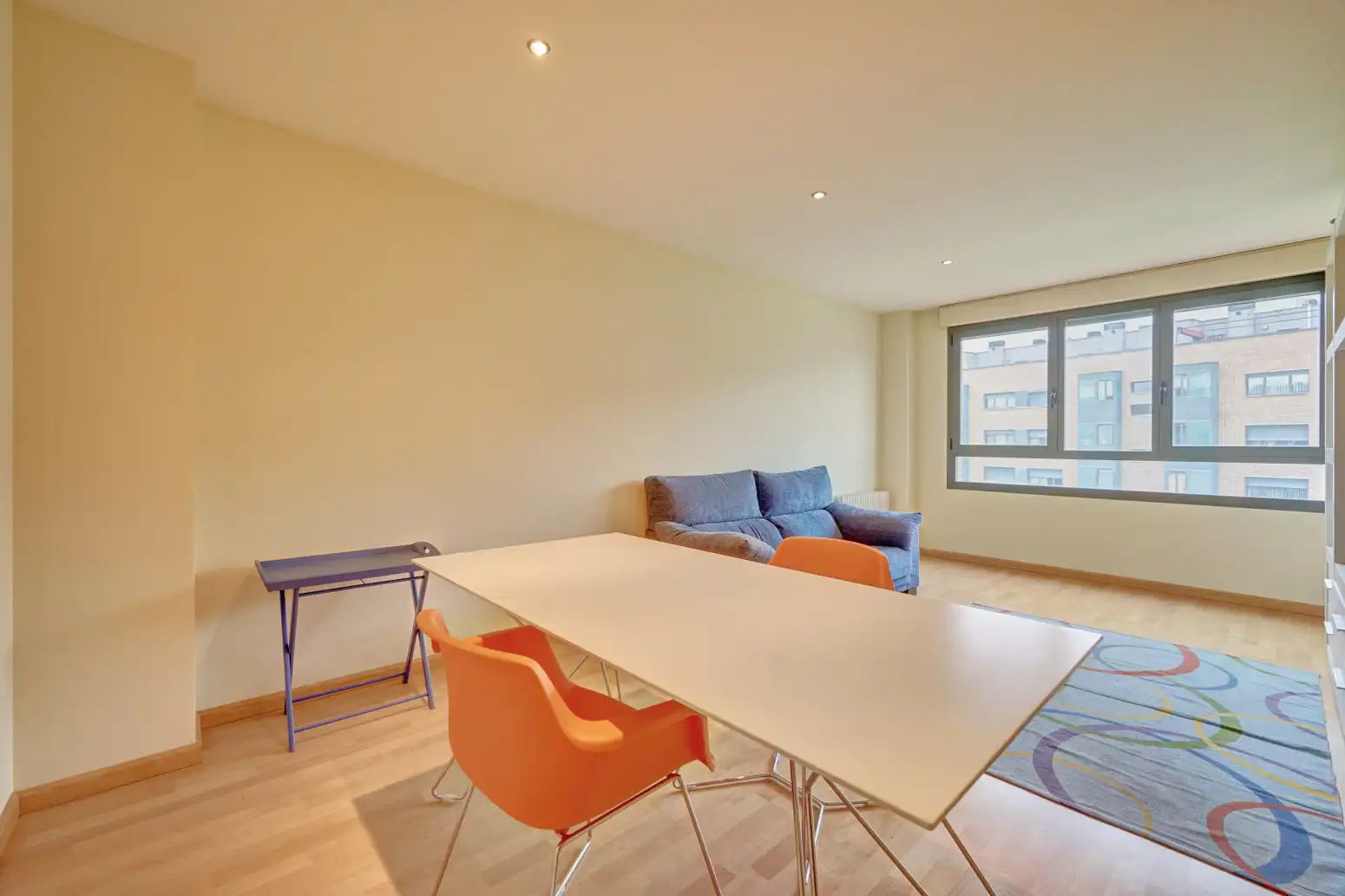Living room of Flat for sale in  Pamplona / Iruña  with Heating, Private garden and Parquet flooring