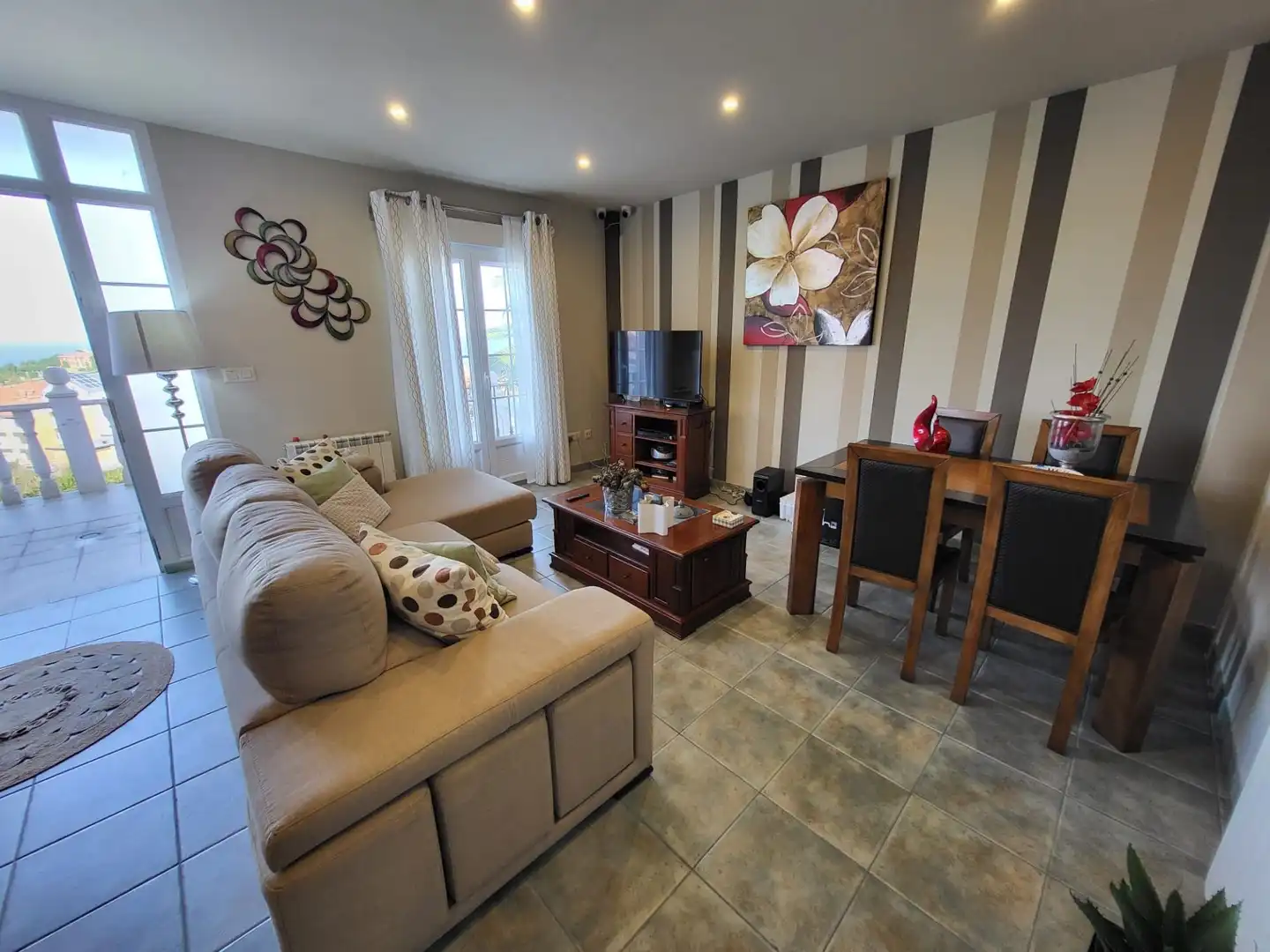Sala de estar de Casa o chalet en venta en Carreño con Jardín privado y Trastero