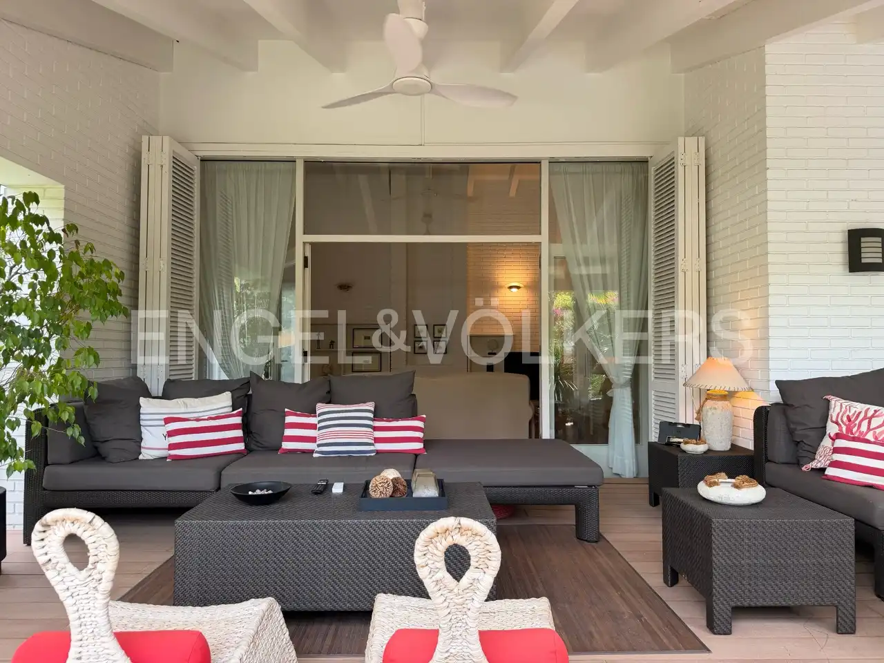 Terraza de Casa o chalet en venta en Cambrils con Aire acondicionado, Calefacción y Jardín privado
