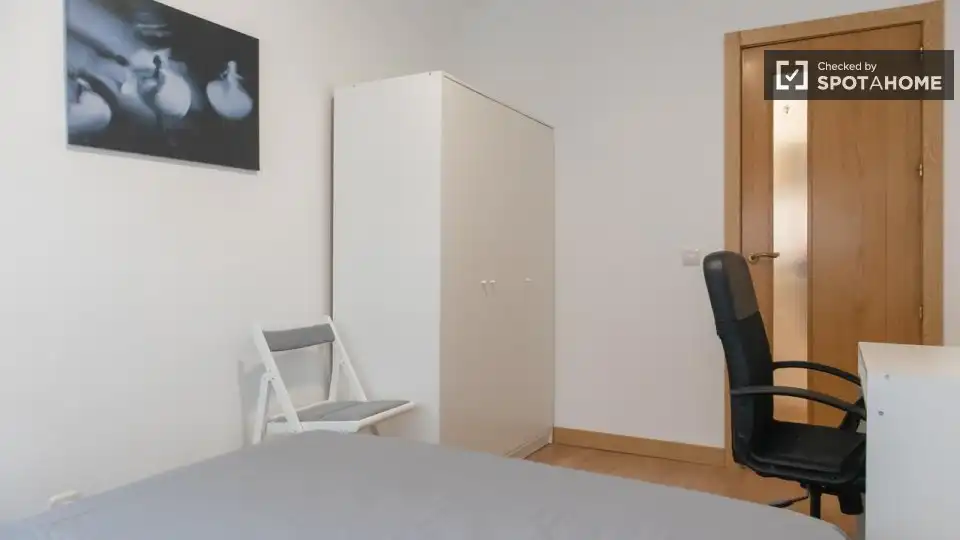 Habitación de Piso para compartir en Madrid con Aire acondicionado, Calefacción y Terraza