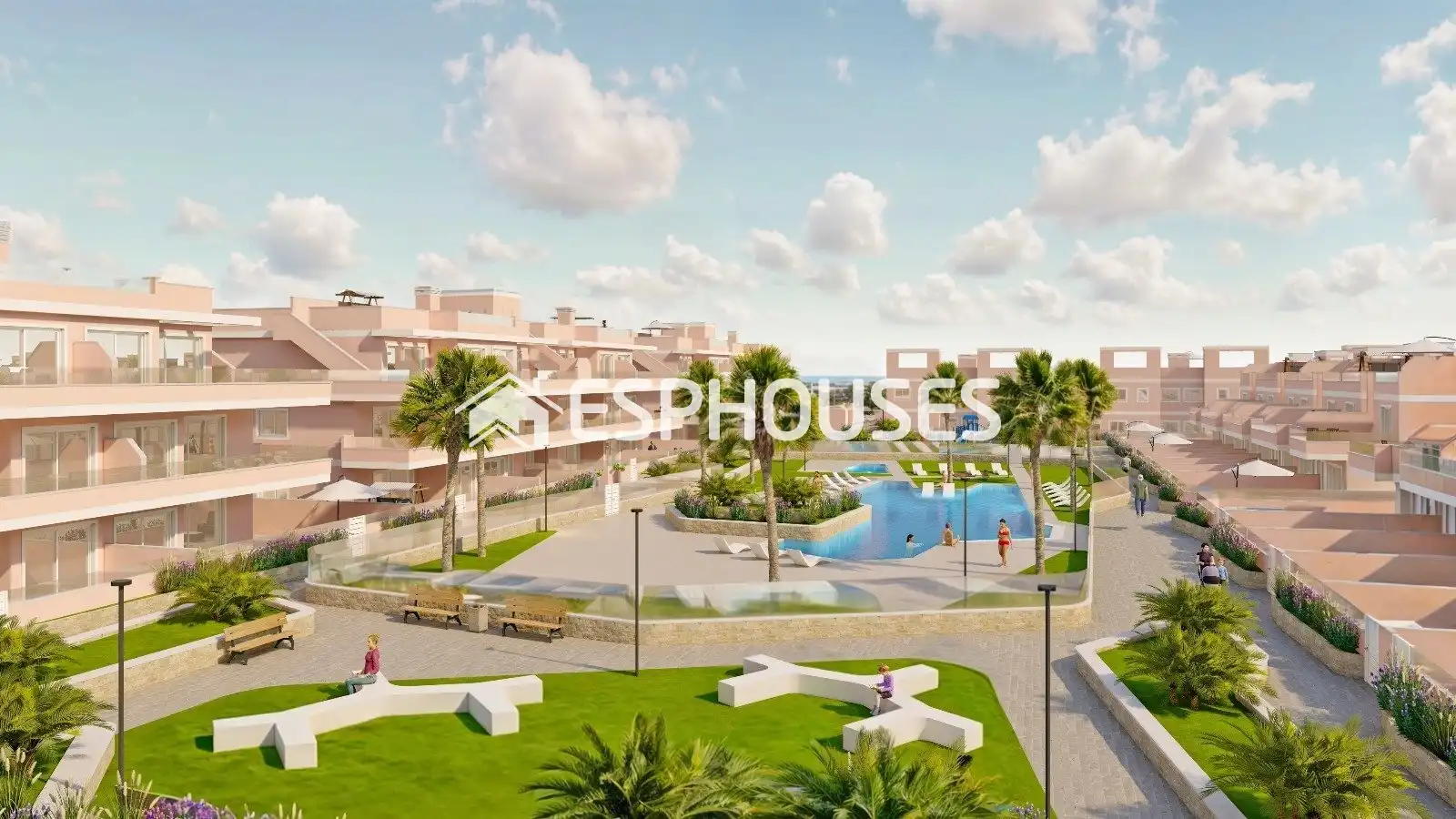 Apartament amb terrassa en venda a Pueblo Latino, imagen 12