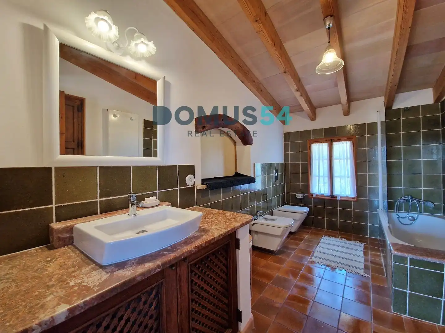 Bathroom of Country homes for sale in Pollença  with Air Conditioner, Heating and Swimming Pool