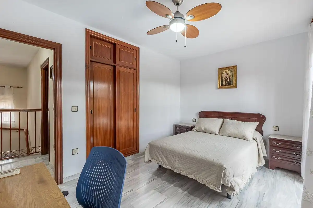 Bedroom of Detached homes for rent in Granada  with Air Conditioner, Heating and Private garden