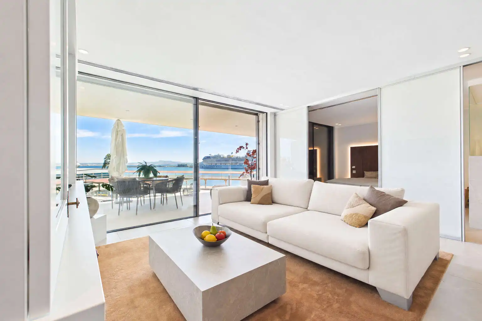 Sala d'estar de Apartament en venda en Ponent