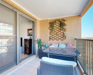 Balcony of Flat for sale in Alboraya  with Air Conditioner, Heating and Private garden