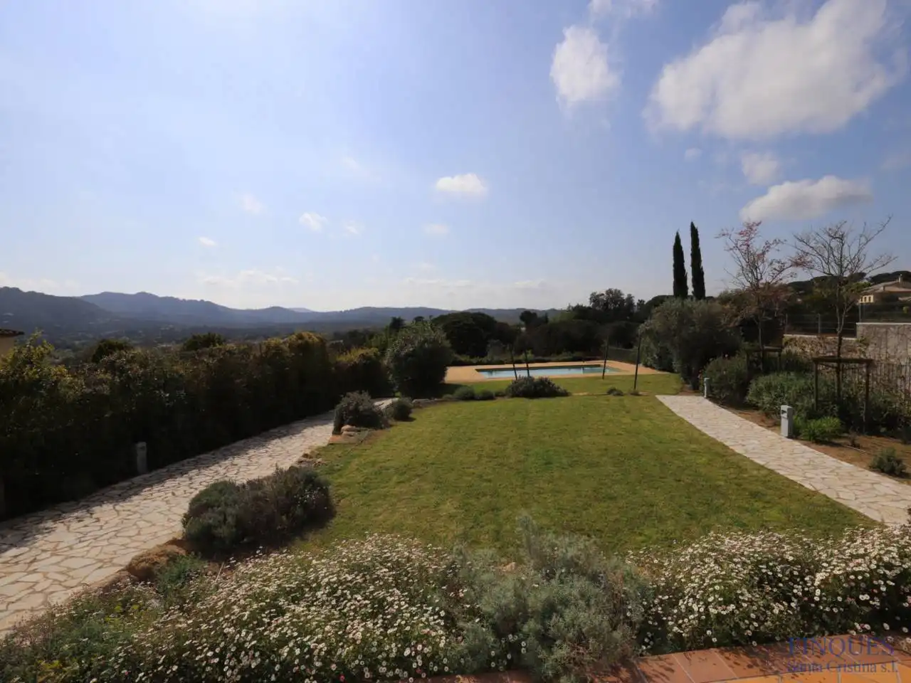 Jardín de Casa o chalet en venta en Santa Cristina d'Aro con Aire acondicionado, Calefacción y Jardín privado