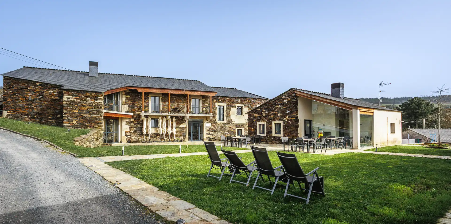 Terrace of Commercial properties for sale in Friol  with Furnished