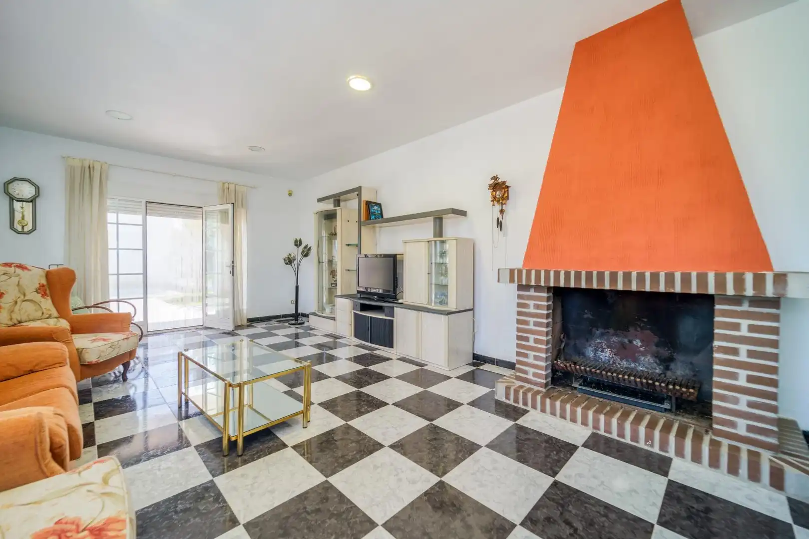 Sala de estar de Casa o chalet en venta en Villamanrique de Tajo con Aire acondicionado, Calefacción y Jardín privado