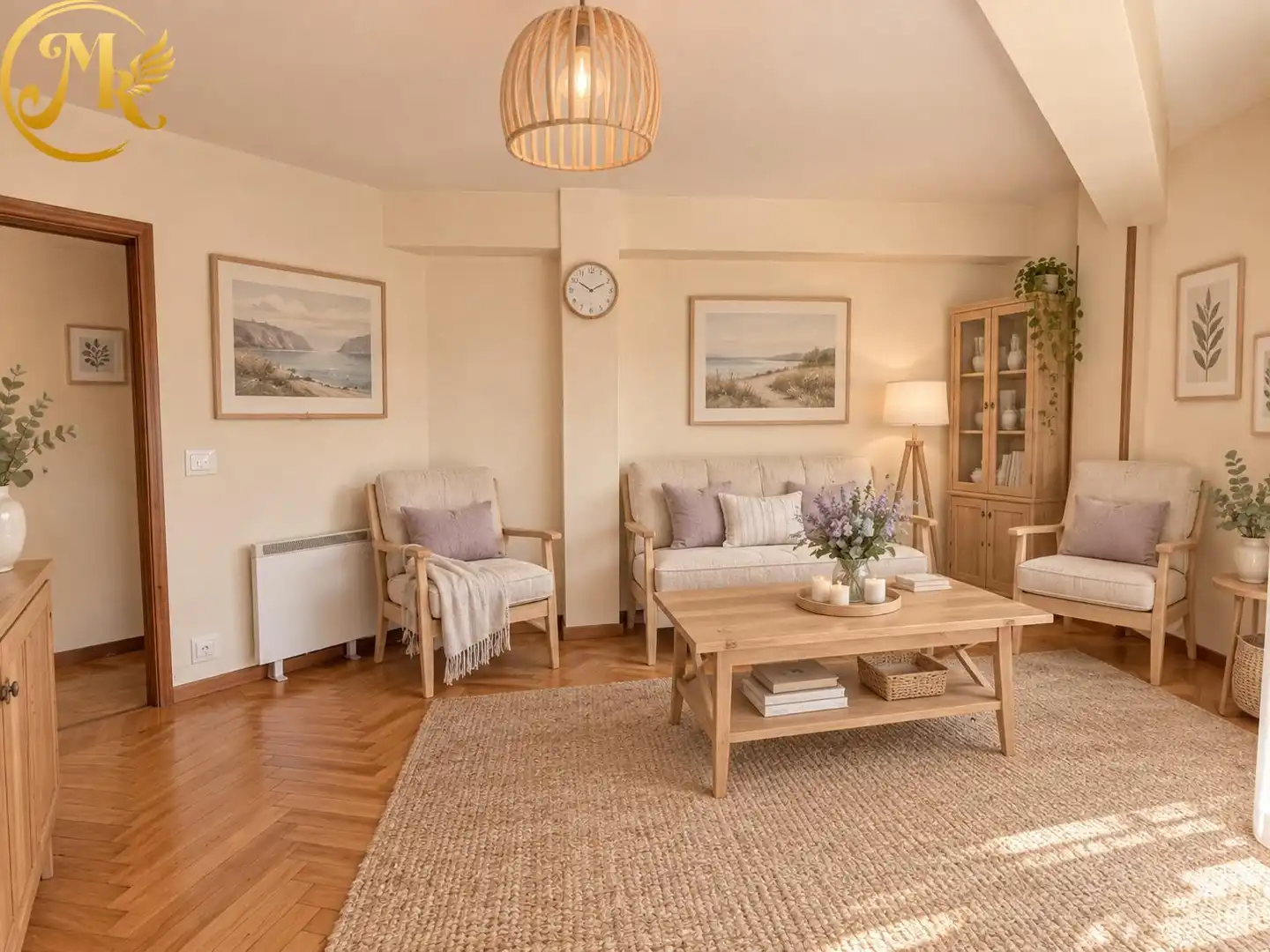Living room of Flat for sale in Los Castros