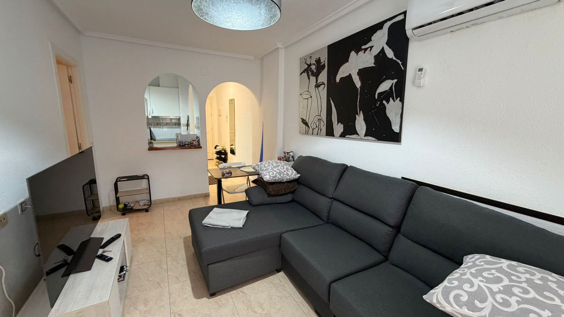 Living room of Flat for sale in Torrevieja  with Air Conditioner, Heating and Terrace