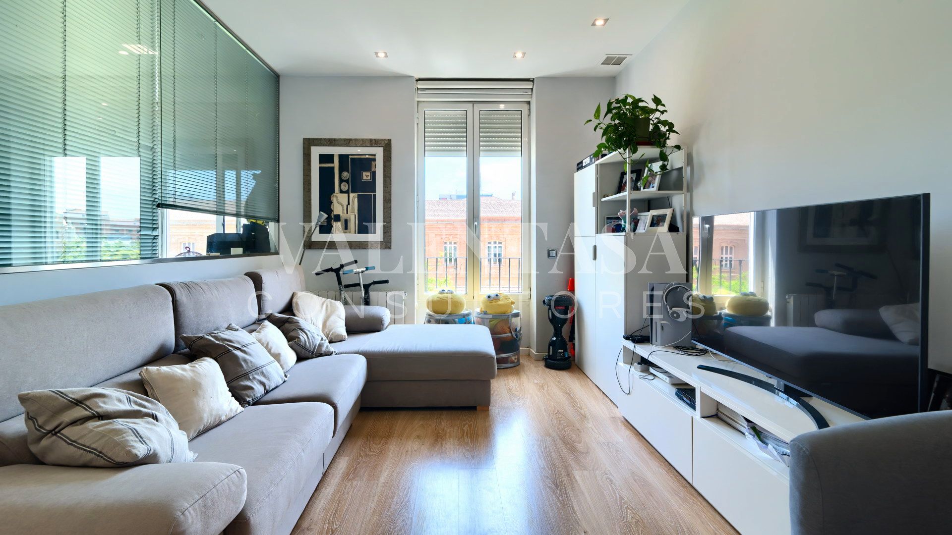 Sala de estar de Piso en venta en  Valencia Capital con Aire acondicionado y Amueblado