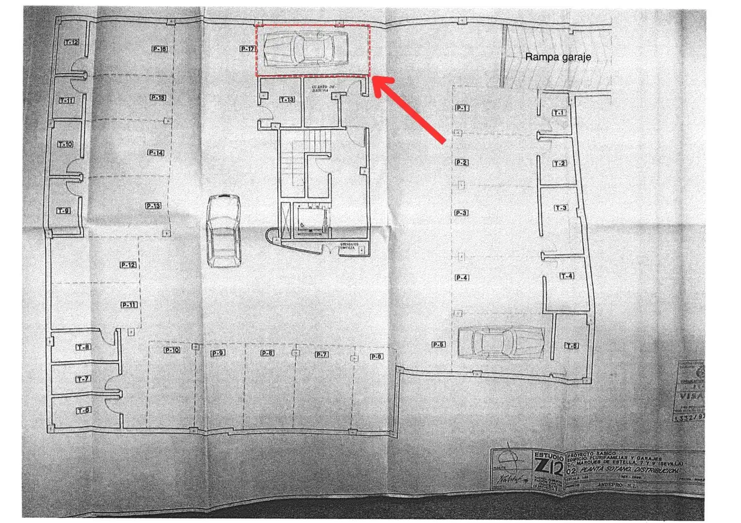 Einzelparkplatz zum Verkauf in Calle Marqués de Estella 7, imagen 9