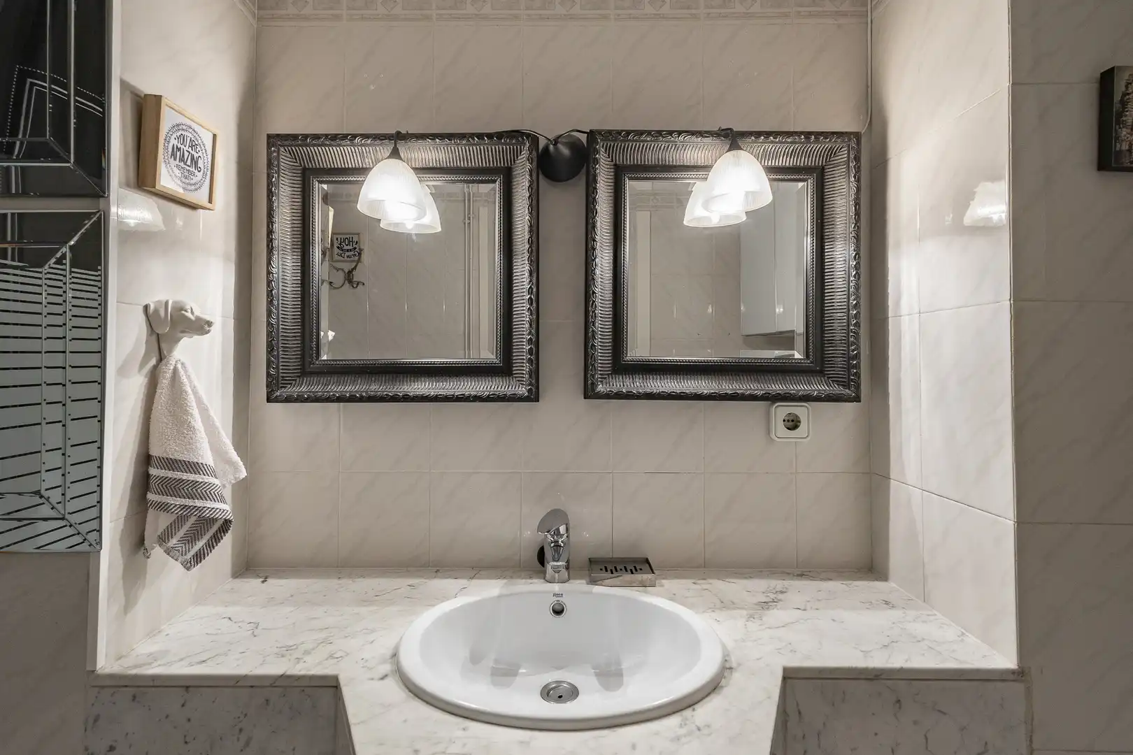 Bany de Àtic de lloguer en Sitges amb Aire condicionat, Calefacció i Terrassa