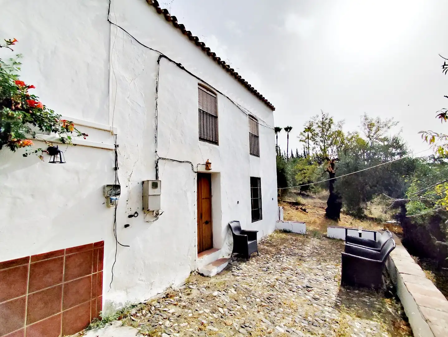 Vista exterior de Finca rústica en venta en Coín con Jardín privado, Trastero y Amueblado