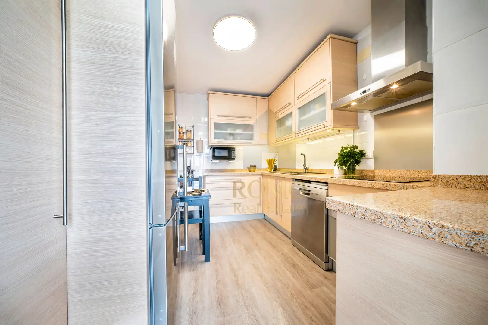 Kitchen of Flat for sale in Santa Perpètua de Mogoda  with Air Conditioner, Heating and Parquet flooring