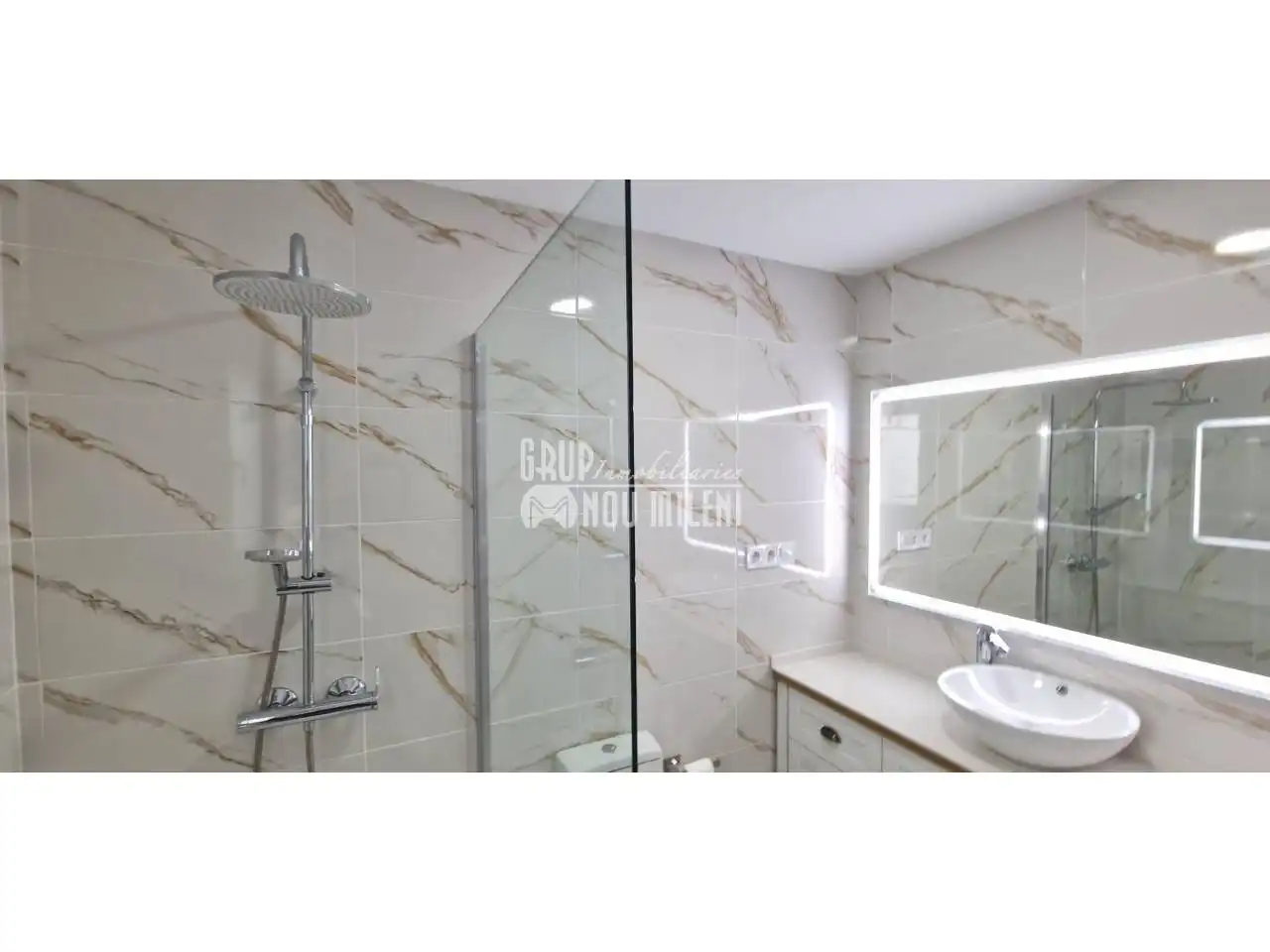 Baño de Piso de alquiler en Massanassa con Aire acondicionado, Calefacción y Terraza