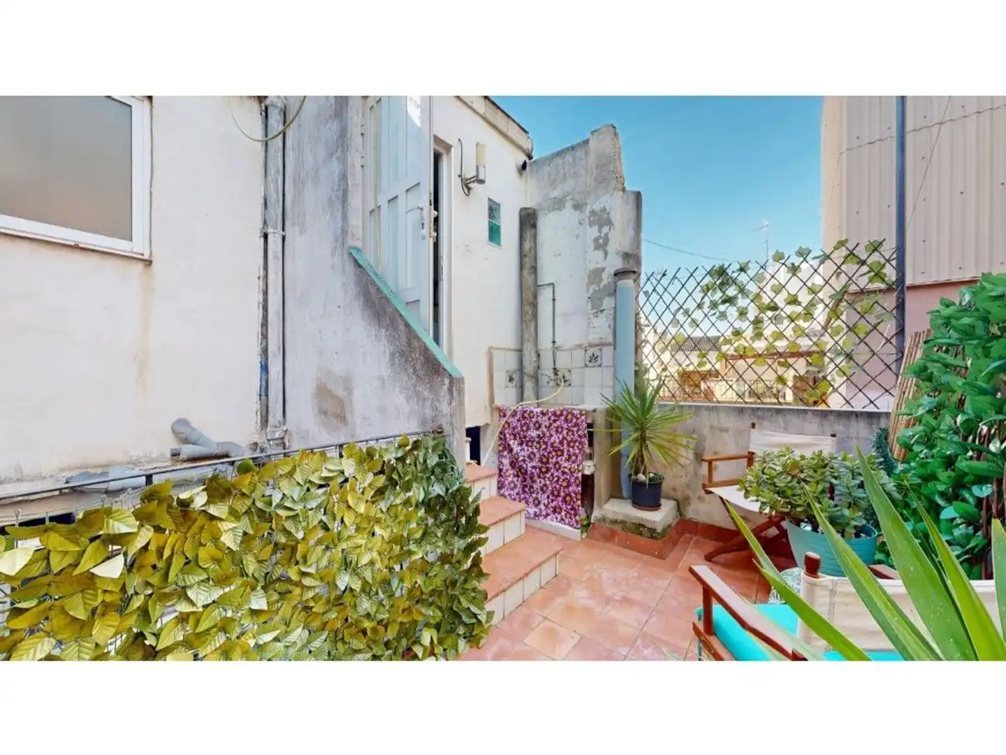 Jardín de Piso en venta en Algemesí con Terraza, Amueblado y Balcón