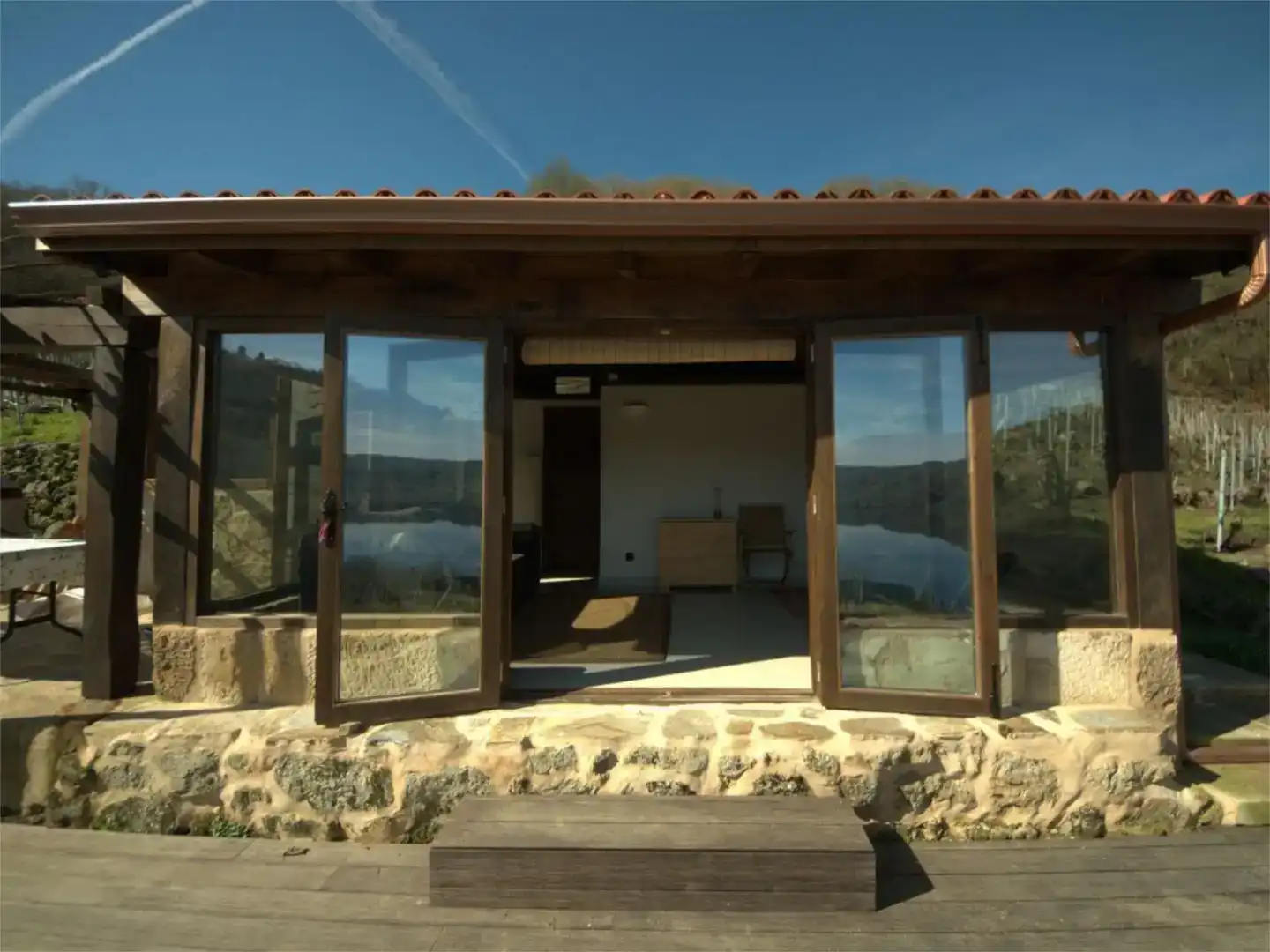Vista exterior de Casa o chalet de alquiler en Chantada con Amueblado y Internet