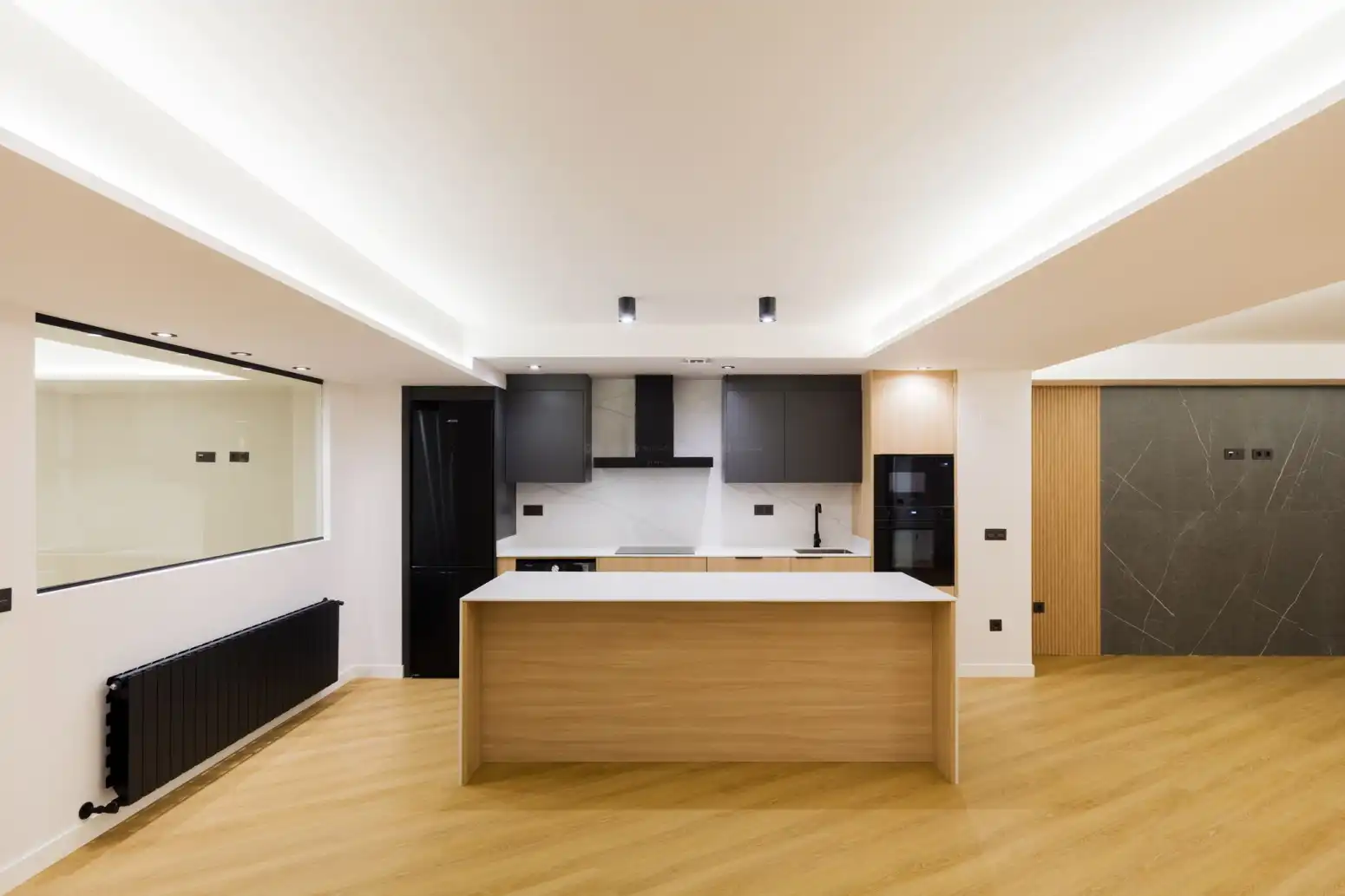 Küche von Wohnung zum Verkauf in Gijón  mit Heizung
