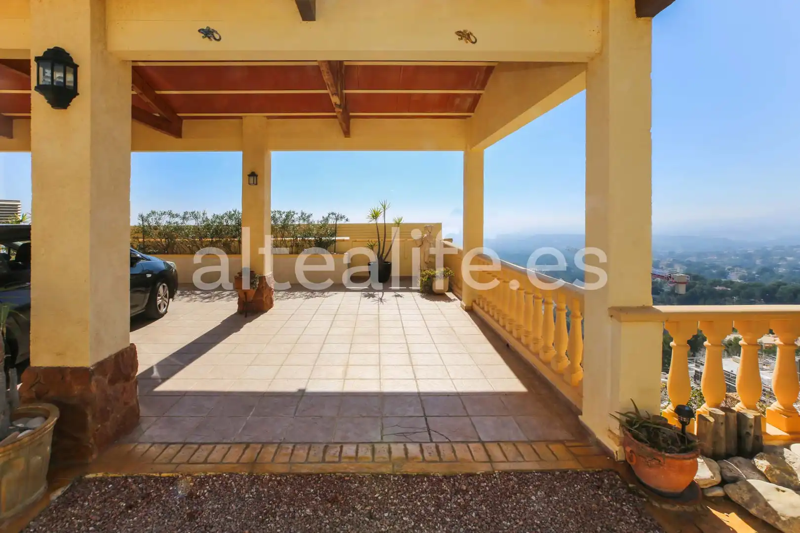 Terraza de Casa o chalet en venta en Altea con Aire acondicionado, Calefacción y Jardín privado