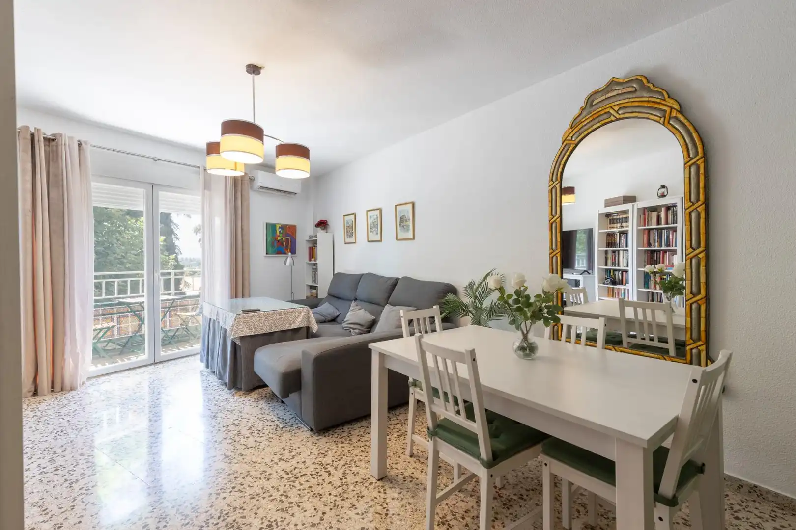 Sala de estar de Piso en venta en Maracena con Balcón