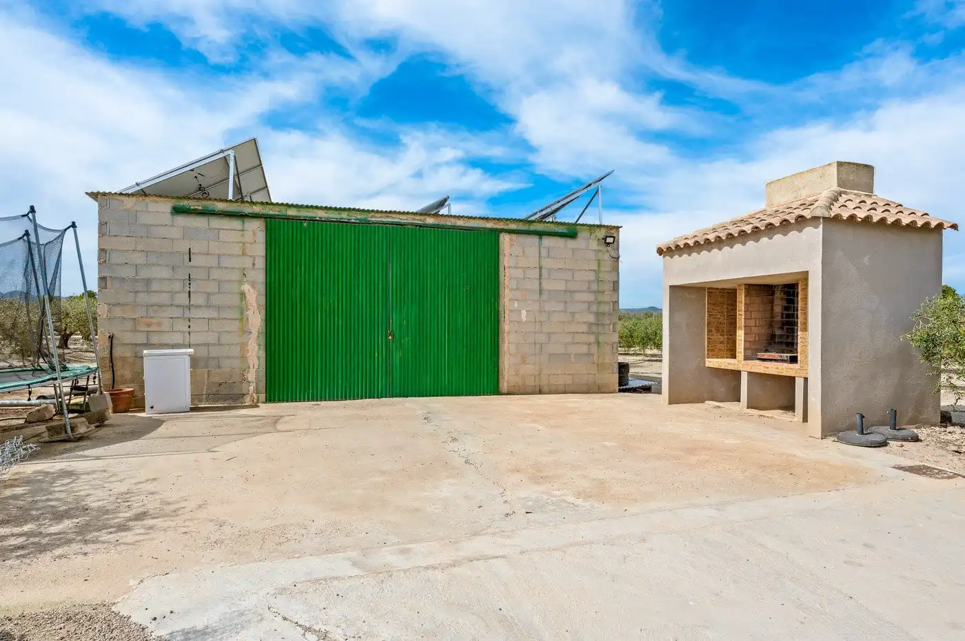 Vista exterior de Finca rústica en venta en Murcia con Terraza, Trastero y Piscina
