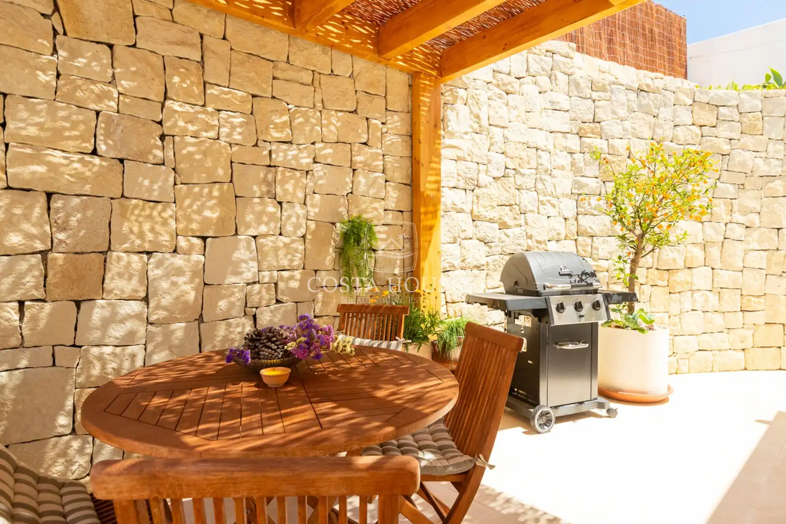 Terraza de Casa o chalet en venta en Jávea / Xàbia con Aire acondicionado, Jardín privado y Terraza