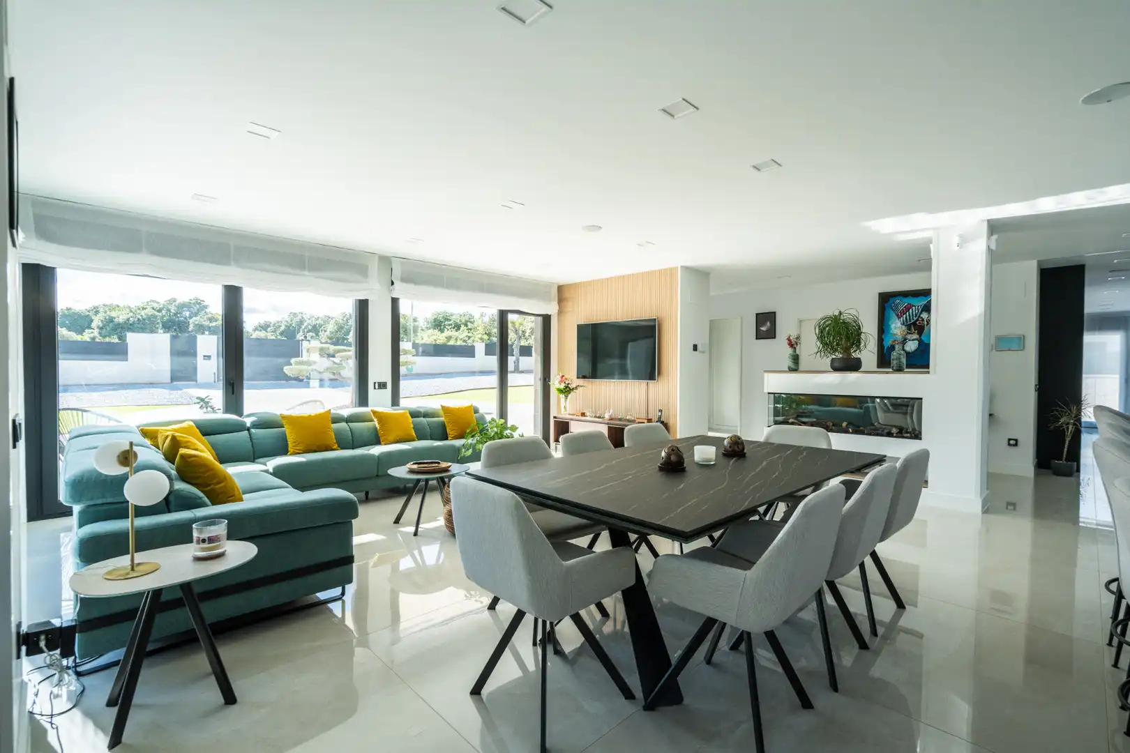 Dining room of Houses for sale in Colmenarejo  with Air Conditioner, Heating and Private garden